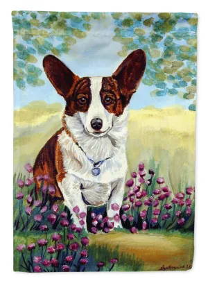 Cardigan Corgi Flag Garden Size