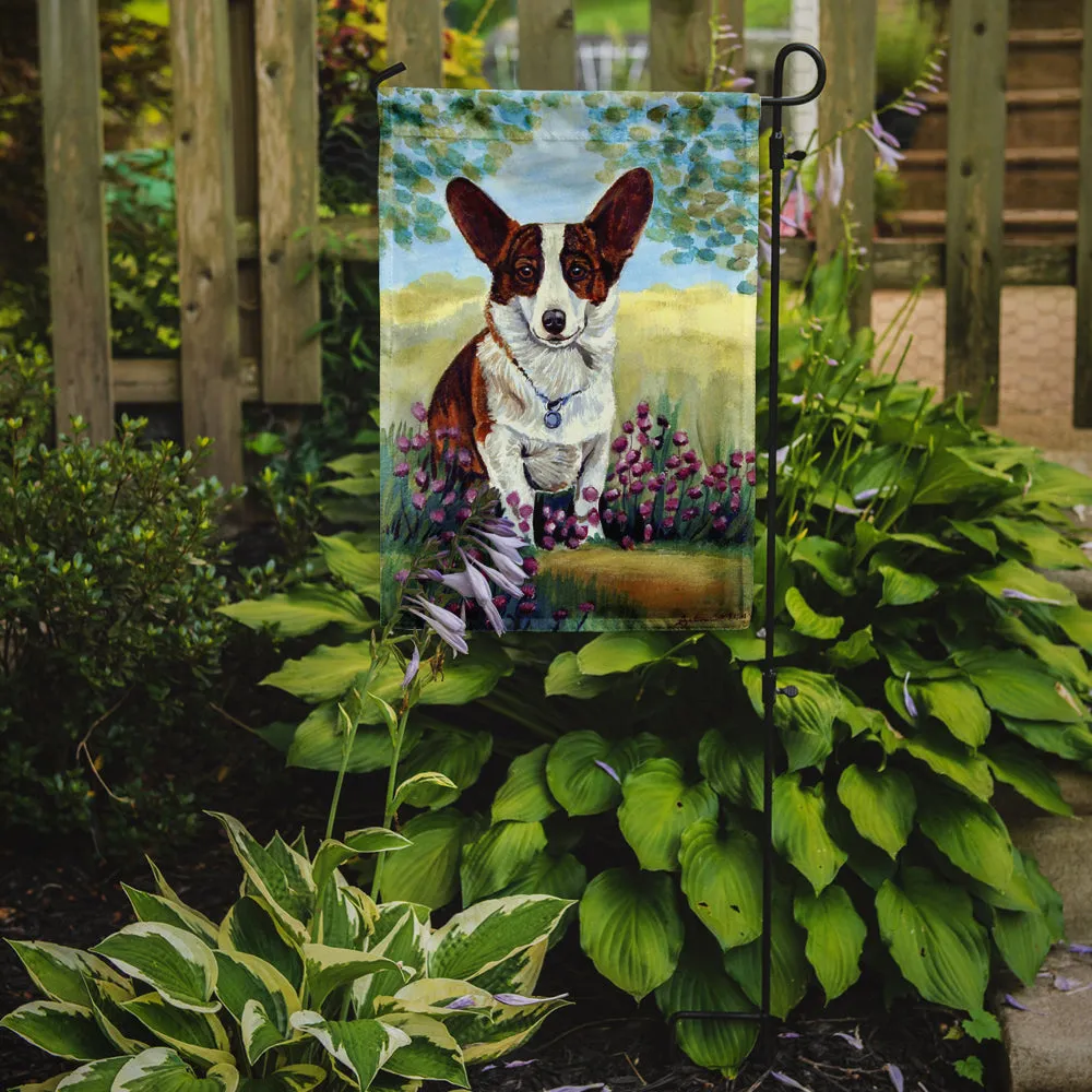 Cardigan Corgi Flag Garden Size