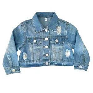 Denim Crop Jacket