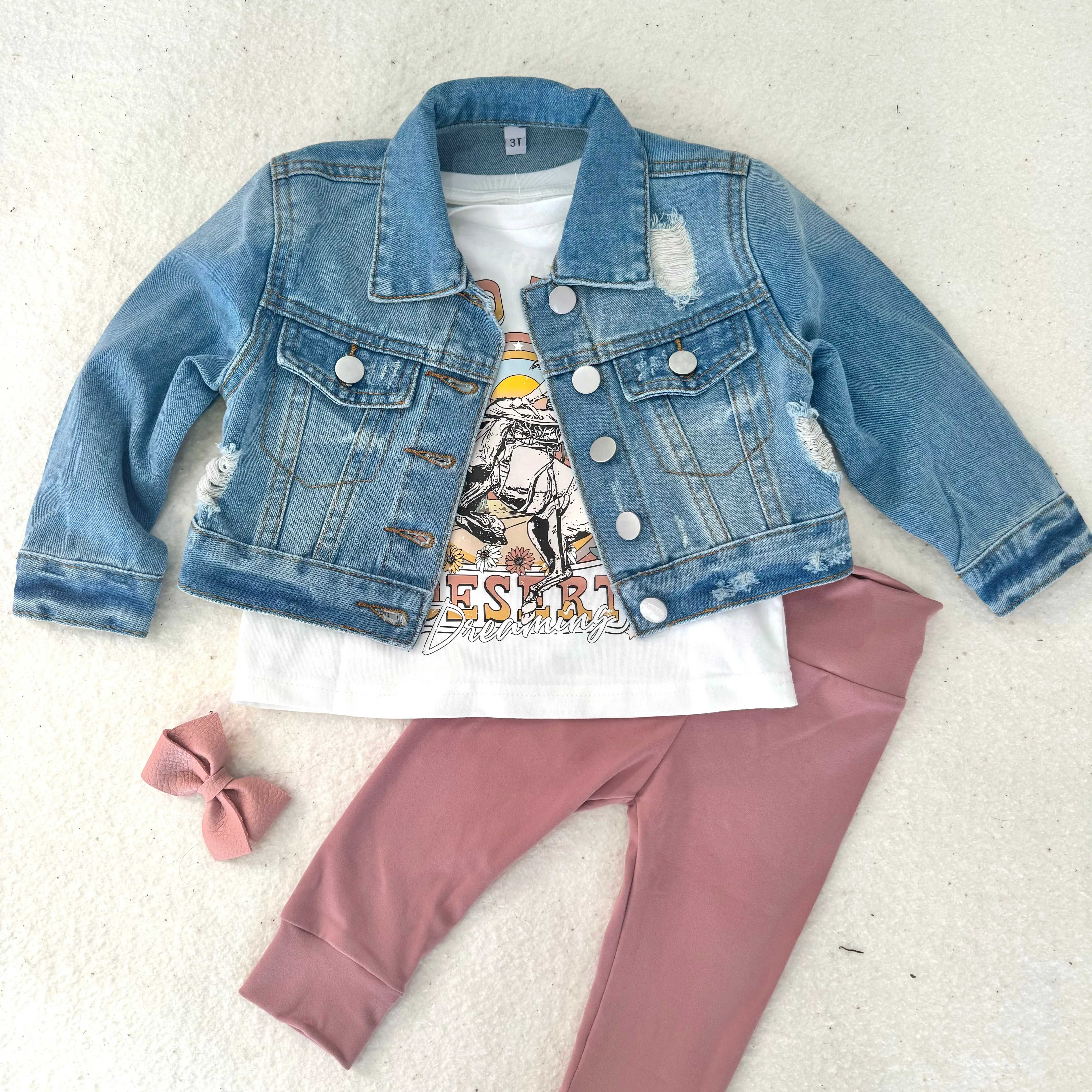 Denim Crop Jacket