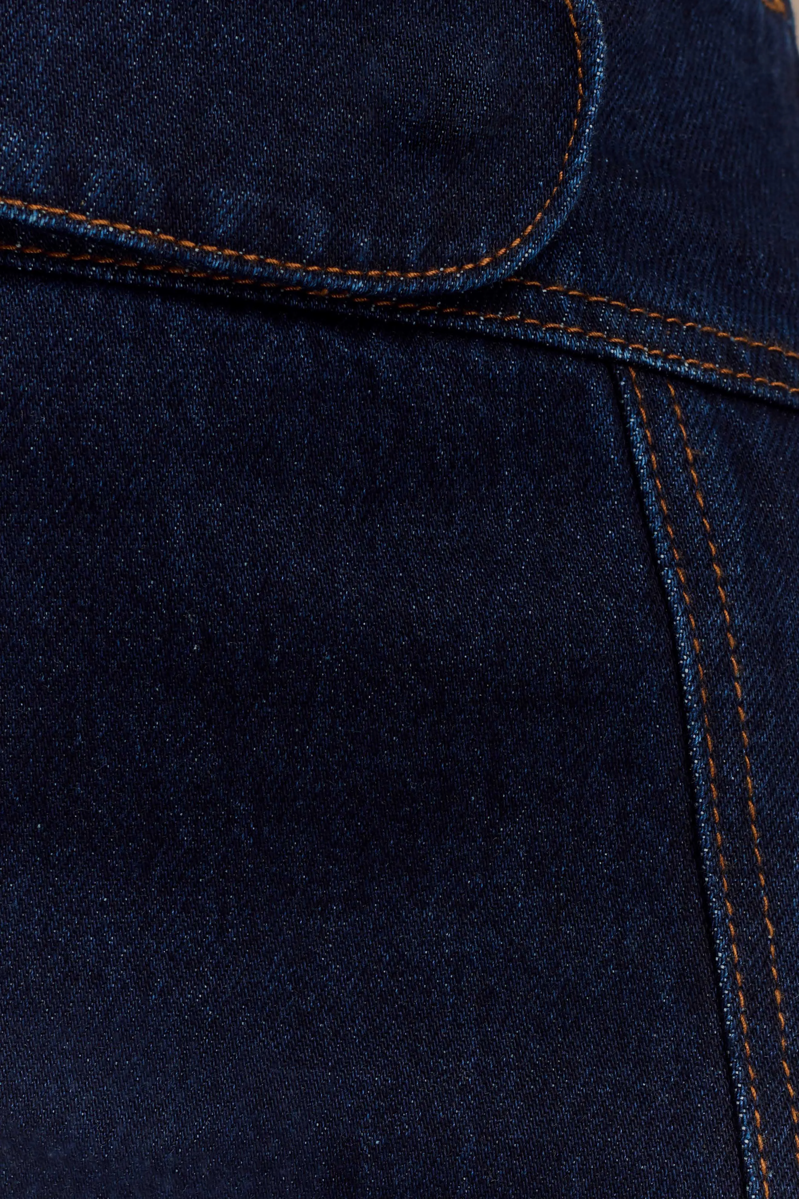 Fallon Denim Micro Mini Skort - Indigo Blue