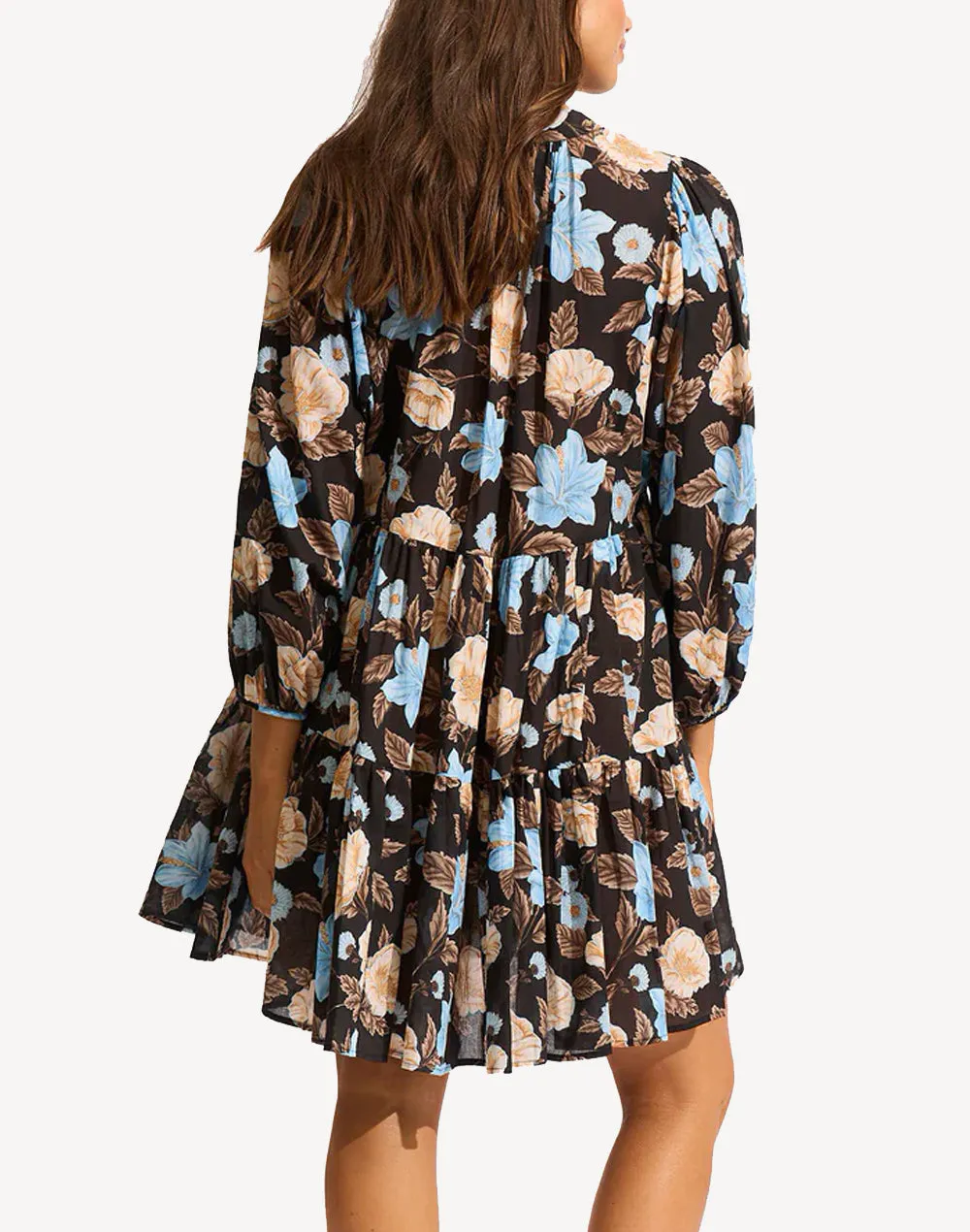 Garden Party Tiered Short Dress