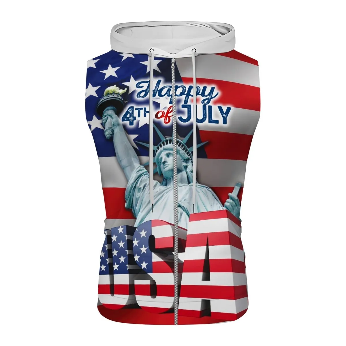 Happy Fourth Of July Pullover & Zip Hoodie