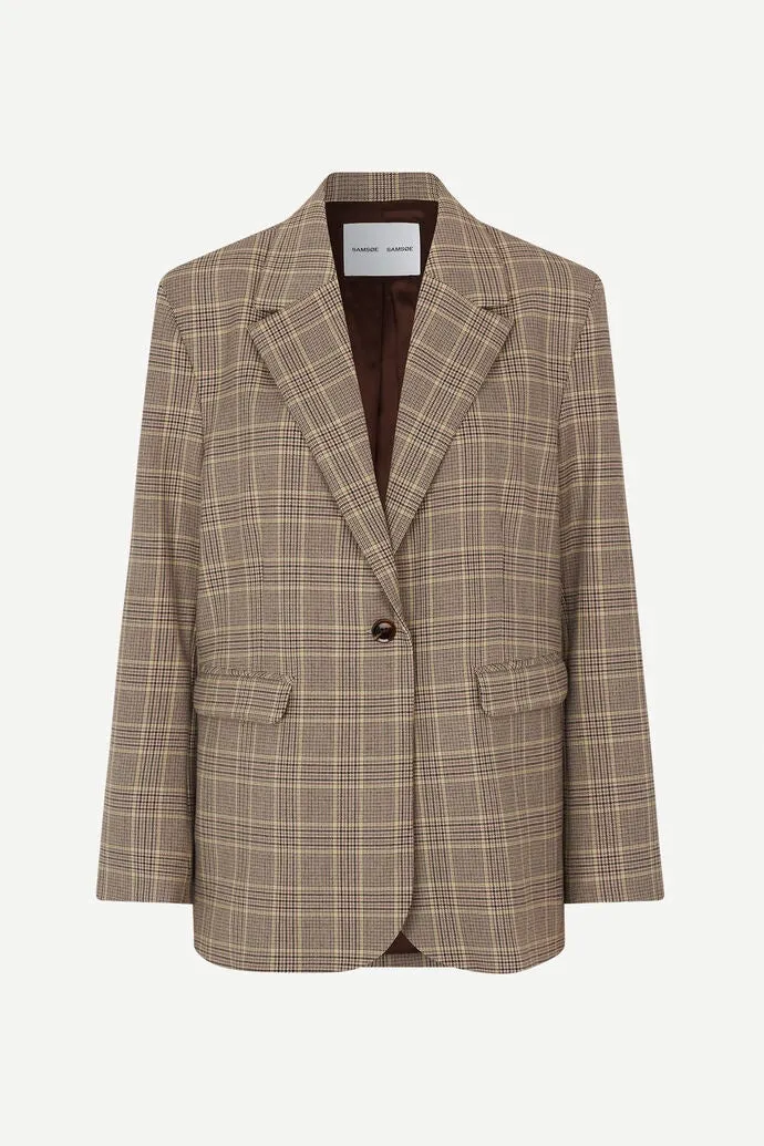 Haven Blazer 13103 Peppercorn Check