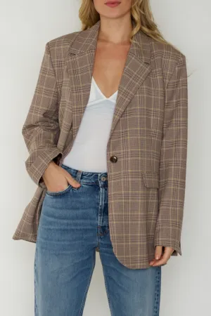 Haven Blazer 13103 Peppercorn Check