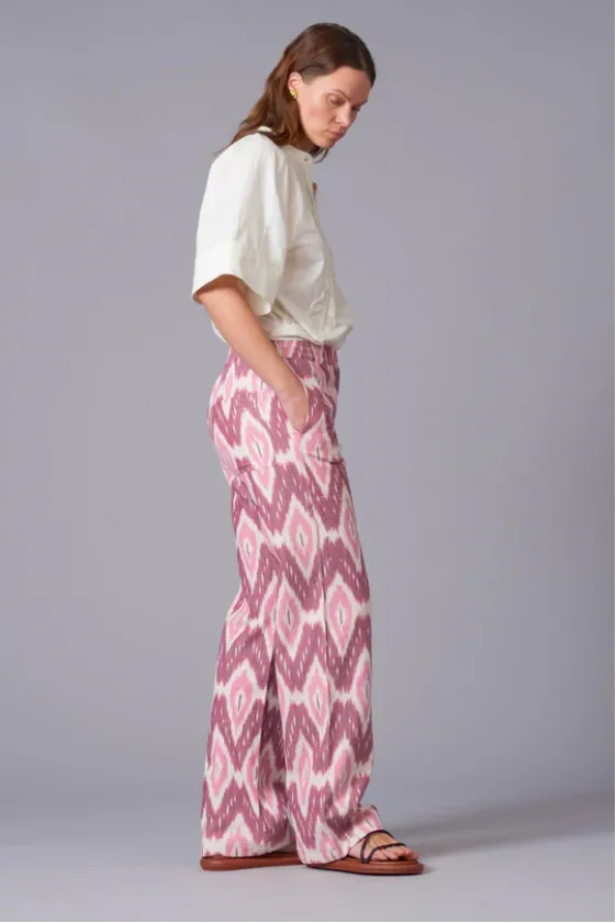 IKAT WEAVE SPRING PANTS