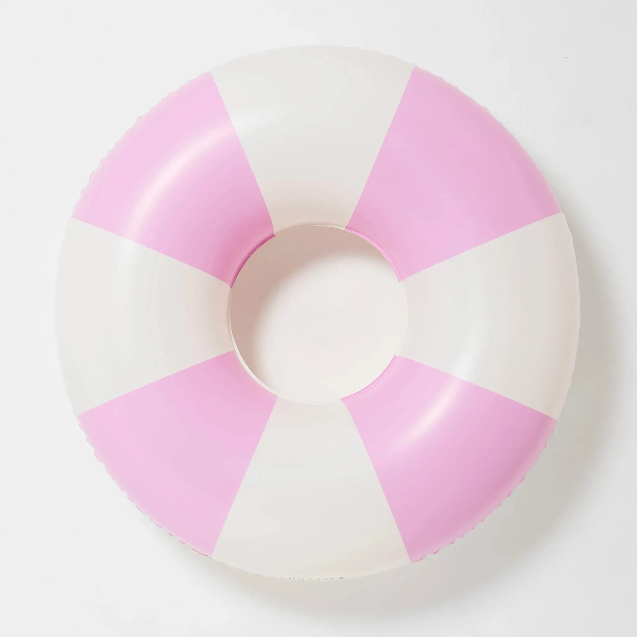 Pool Ring Bubblegum Pink Stripe