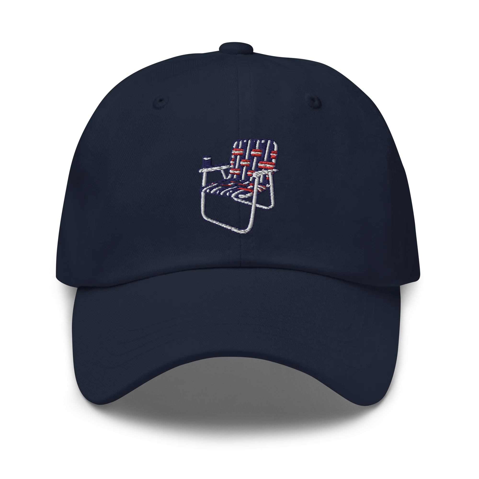 Red, White, & Blue Lawn Chair Dad Cap