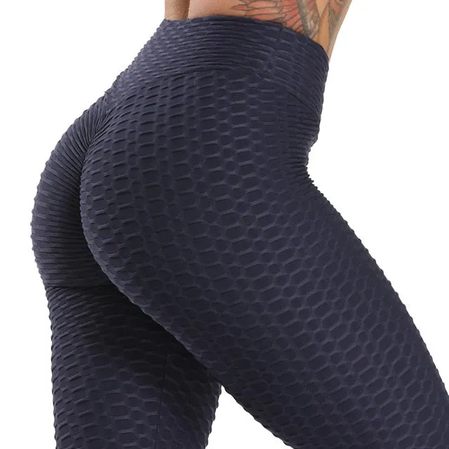 Scrunch Back Winter Fitness Leggings Hips Up Booty Workout Pants Womens Gym Activewear For Fitness High Waist Long Pant Warm