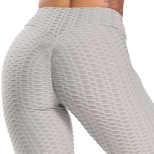 Scrunch Back Winter Fitness Leggings Hips Up Booty Workout Pants Womens Gym Activewear For Fitness High Waist Long Pant Warm