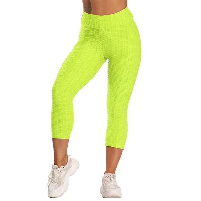 Scrunch Back Winter Fitness Leggings Hips Up Booty Workout Pants Womens Gym Activewear For Fitness High Waist Long Pant Warm
