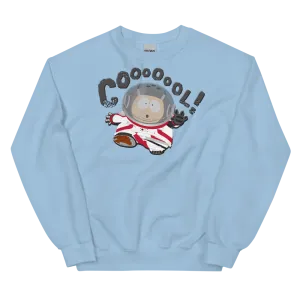 South Park Cartman Astronaut Coool! Fleece Crewneck Sweatshirt