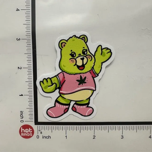 Sticker - Canna Bear Textured