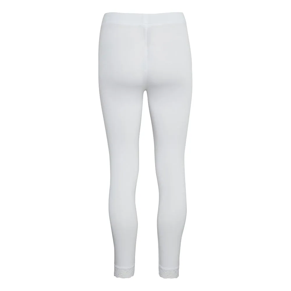 Svala lace legging white