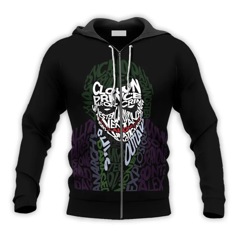 The Clown Prince Of Crime Why So Serious Hoodie & Zip Hoodie