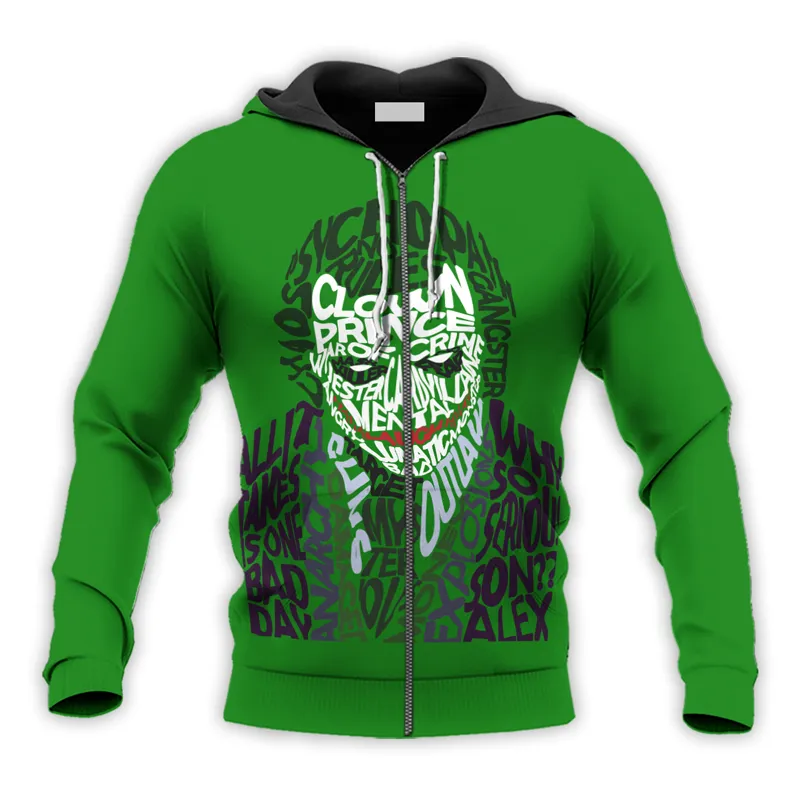 The Clown Prince Of Crime Why So Serious Hoodie & Zip Hoodie